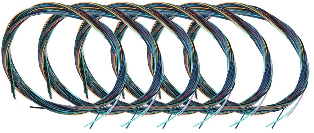 NTHProducts - Gitaar Snaren - Kleurige Nylon Snaren - Individuele Verpakking - Muziek Liefhebbers - Voor Professionele Muzikanten - Geschikt voor Alle ...