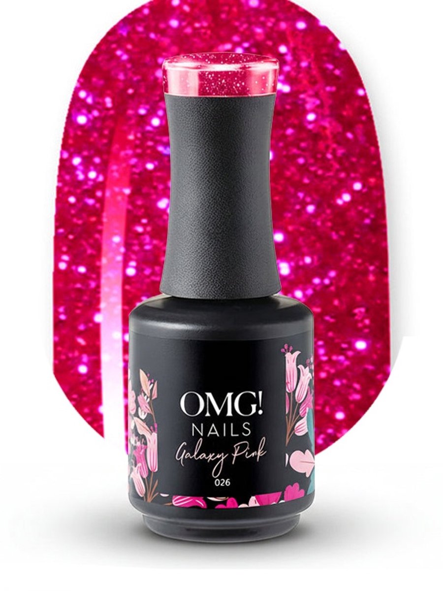 Limea OMG Gellak 026 Galaxy Pink 15ml - Gel nagellak - Roze Gel lak - OMG nails