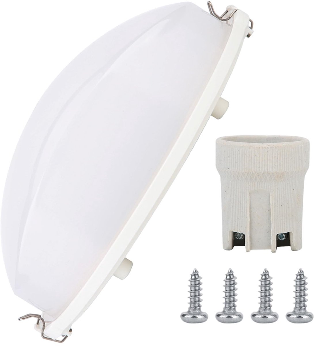 Allecto - Sauna Wall Lampshade - Waterproof - Explosion-Proof - E27 Fitting - Antifog - Geschikt voor Sauna en Stoombad