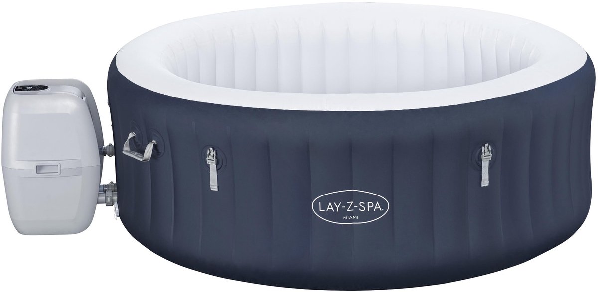 Lay-Z Spa Miami EnergySense Airjet opblaasbare spa - 4 persoons