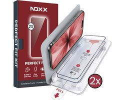 Screenprotector - Geschikt voor Apple iPhone 17 - 2 Stuks - Met Montagehulp - Perfect Fit Kit - Bubbelvrij Aanbrengen - Gehard Glas - Beschermglas - Tempered Glass - Screen Protector - Case Friendly