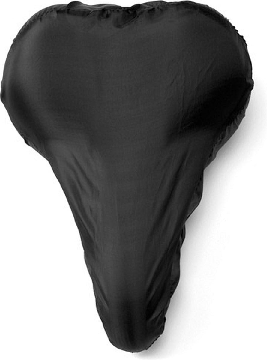 Okado Zadelhoes Fiets Zwart – Waterdichte Fietszadelhoes van Polyester met PVC Coating – Beschermhoes voor Fietszadel – 26 x 21 x 7 cm