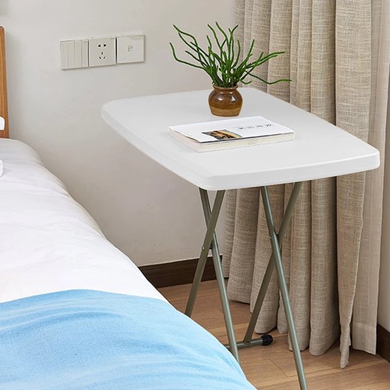 Linkforu - Opvouwbare Bijzet Camping - Picknick - Tafel - Verstelbaar In 3 Hoogtes - Compact Inklapbaar - Multifunctioneel van Linkforu — afbeelding 2