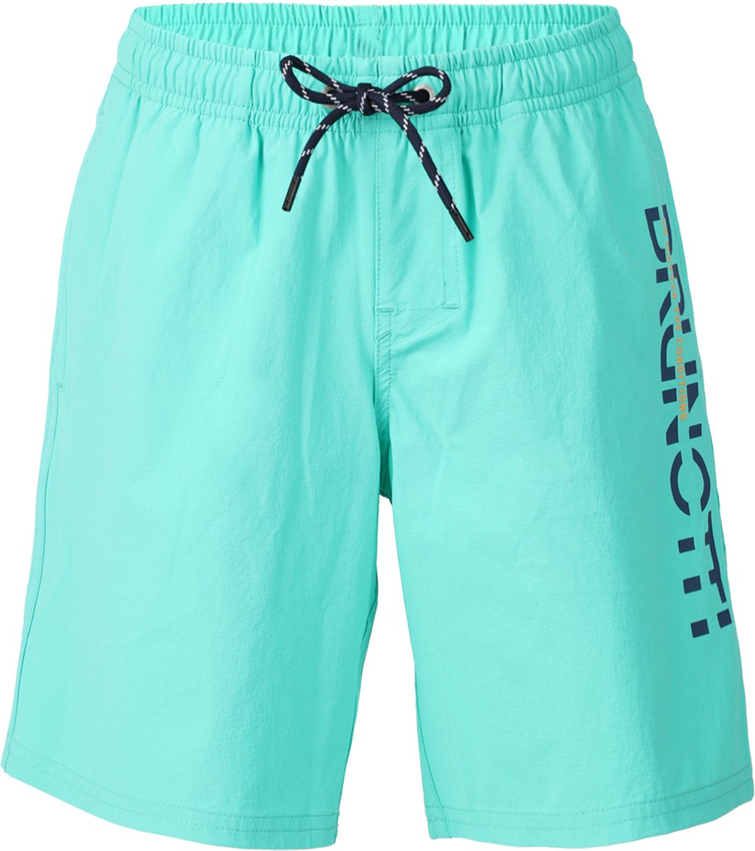 Brunotti Cestery Zwembroek Caribean Jongens- Sportieve Swim Short 4-way stretch Met Zakken 164 Groen