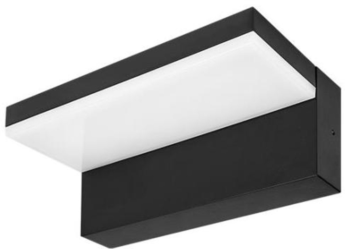 Wandlamp Hestio 9W IP44 Zwart 4000K