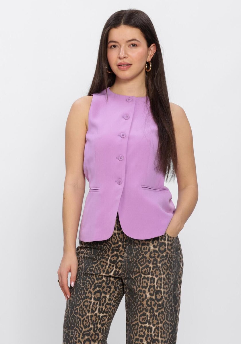 Ydence Gilet Fabienne Blazers Dames - Lila - Maat S
