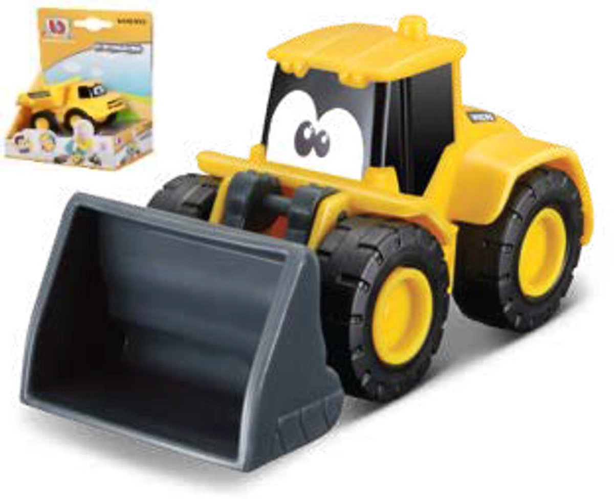 BB Junior Volvo Wheel Loader - My 1st Collection - 3 inch - Geel/zwart