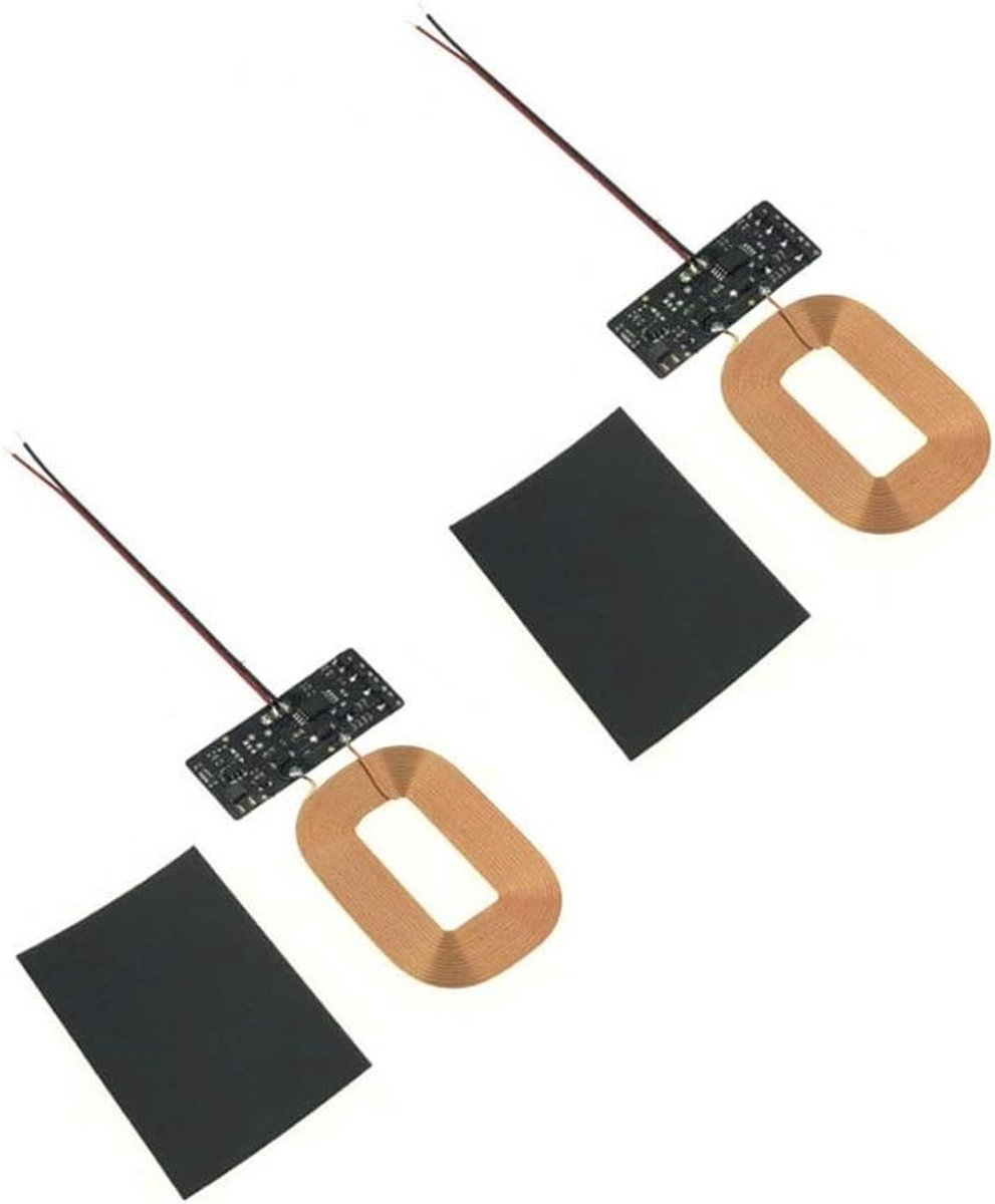 Draadloze Charger Module - PCBA Spoel - Energie Omzetten - Universeel Qi Compatibel - 2 Stuks - Diverse Kleuren