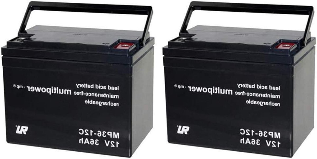 Reserveaccu Lood AGM - AGM accu reservebatterij - Scooter opladen - Onderhoudsvrij - 12 Volt 36 Ah - Niet gespecificeerd