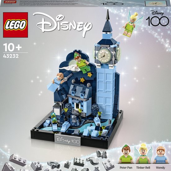 LEGO - 43232 - Disney Peter Pan en Wendy vliegen over Londen