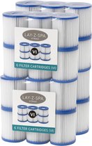 Bestway Lay-Z Spa filter cartridge type VI 24 filterpatronen - set van 4x6=24 stuks