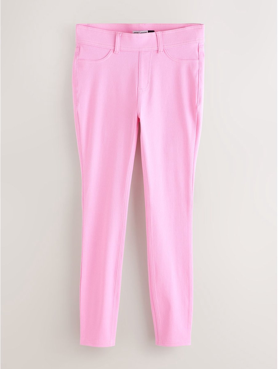 Next - Dames - Jersey denim legging - Roze