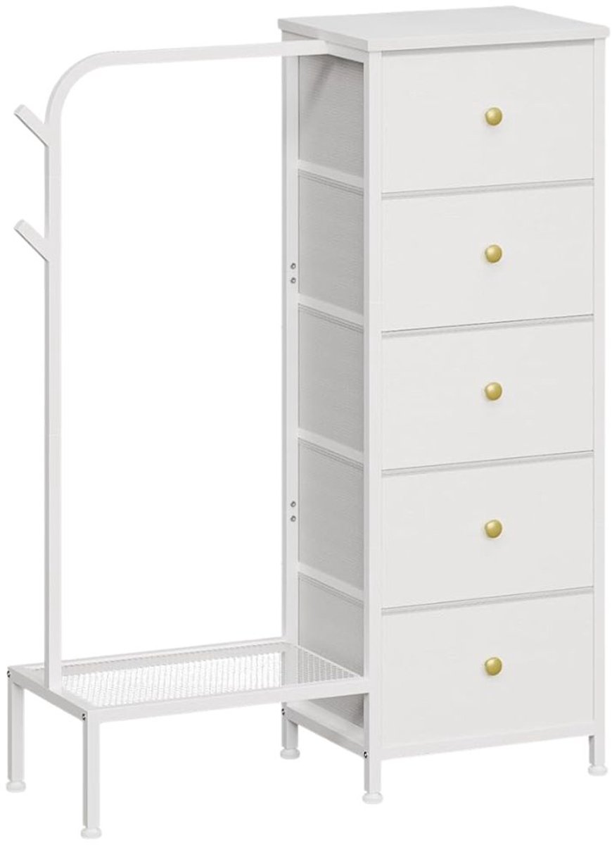HEZIVO® Kinderkledingkast - Kledingkast Kinderen - Kleding Kast Slaapkamer - Kleerkast - Wit