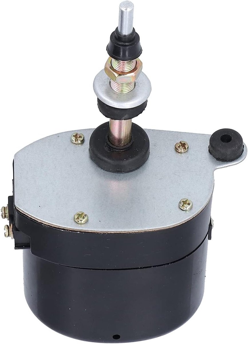 DC12V Metalen Veegmotor voor Tractoren, Universele Ruitveger Motor met 105° Veeghoek en Toebehoren voor Efficiënt Ruitenwissen