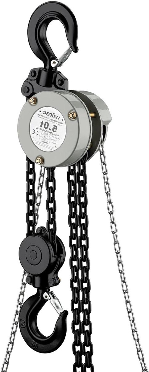 Hijstakel 5 ton - Kettingtakel Krachthevel - Lasten Hijs Werk - G80 Corrosiebestendig - 3 meter - Verzinkt
