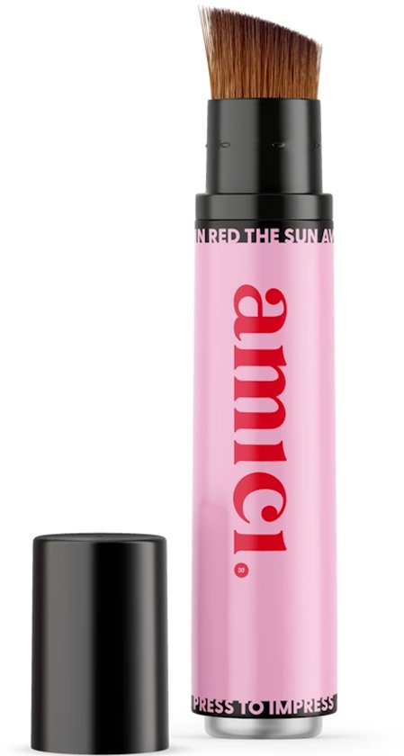 Amici Hervulbare Zonnebrandkwast Pink Punch