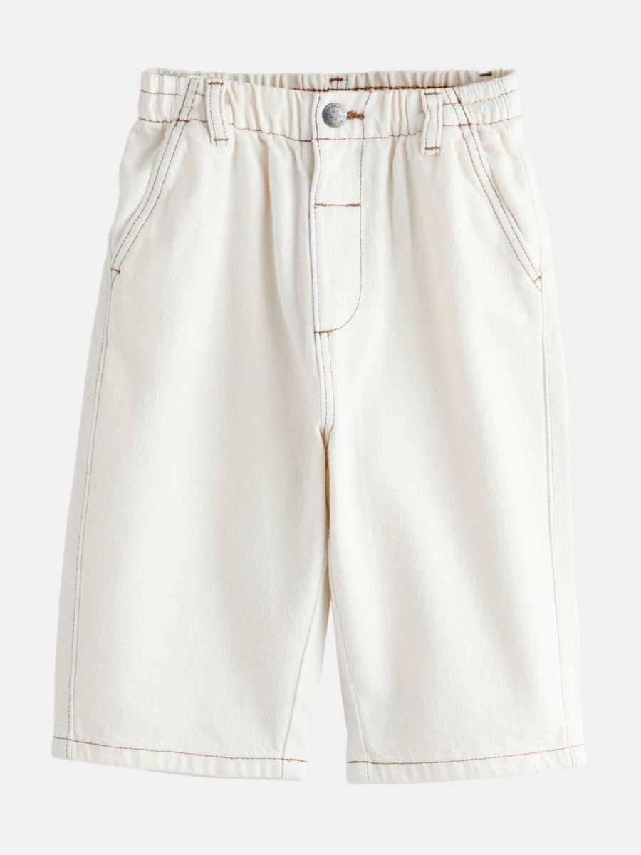 Next - Jongens - Jeans met ruimvallende pasvorm - Crème