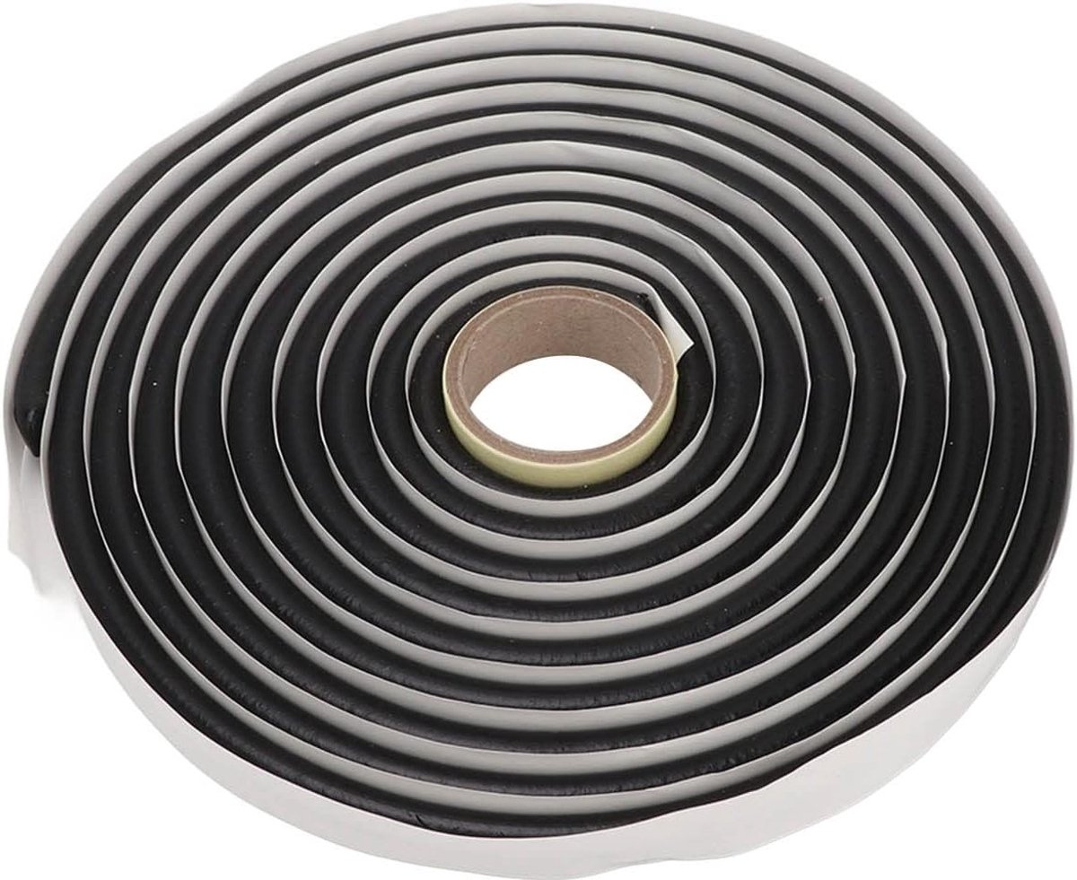 Zwart Butyl Rubber Lijm voor Autokoplampen, Waterdichte Afsluitband voor Ramen en Deuren, 4.5M/14.7ft