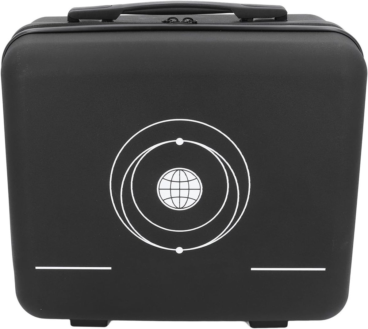 Waterdichte Reiskoffer voor Mini Schotelset, 13 Inch Hard Case met Precisie Snijschuim voor Bescherming van Schotel, Voedingsadapter en Accessoires
