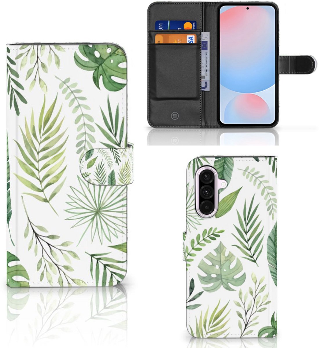 Samsung Galaxy A56 Hoesje Leaves