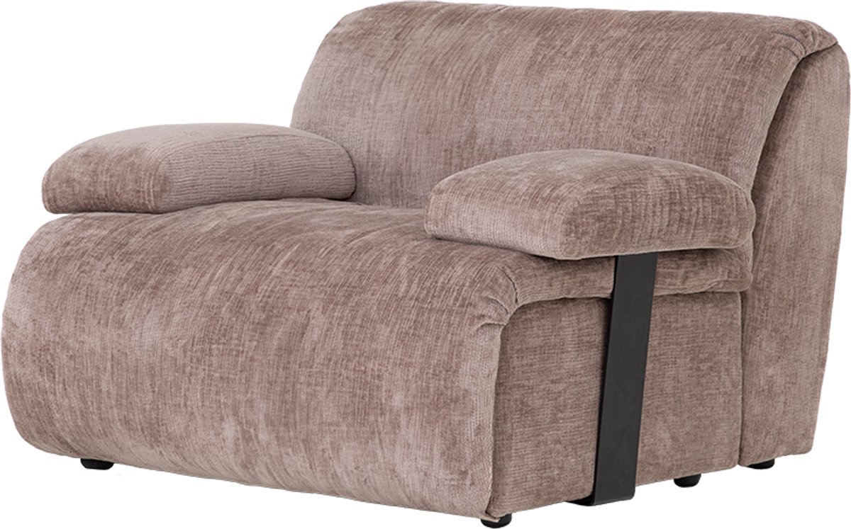 Tower Living - Redford Bankstuk Met Arm - Taupe