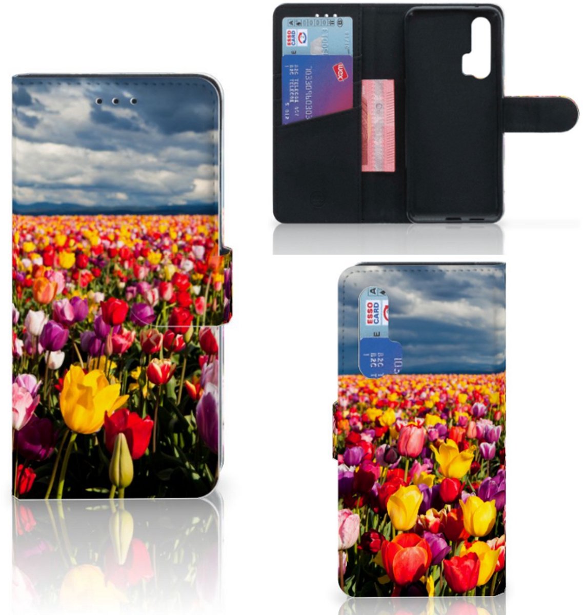 Honor 20 Pro Hoesje Tulpen