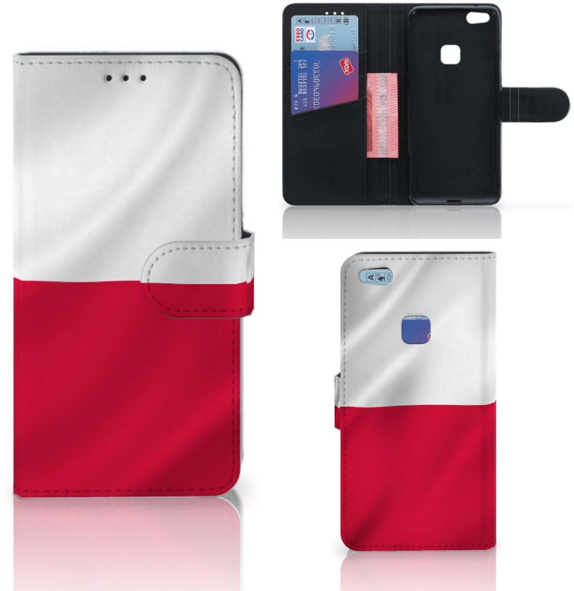 Huawei P10 Lite Bookstyle Case Polen