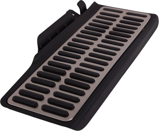 Pedaal Set - Gasrem Pedaal - Auto Interieur Upgrade - Roestvrij Staal - 3 stuks - Zilver — afbeelding 2
