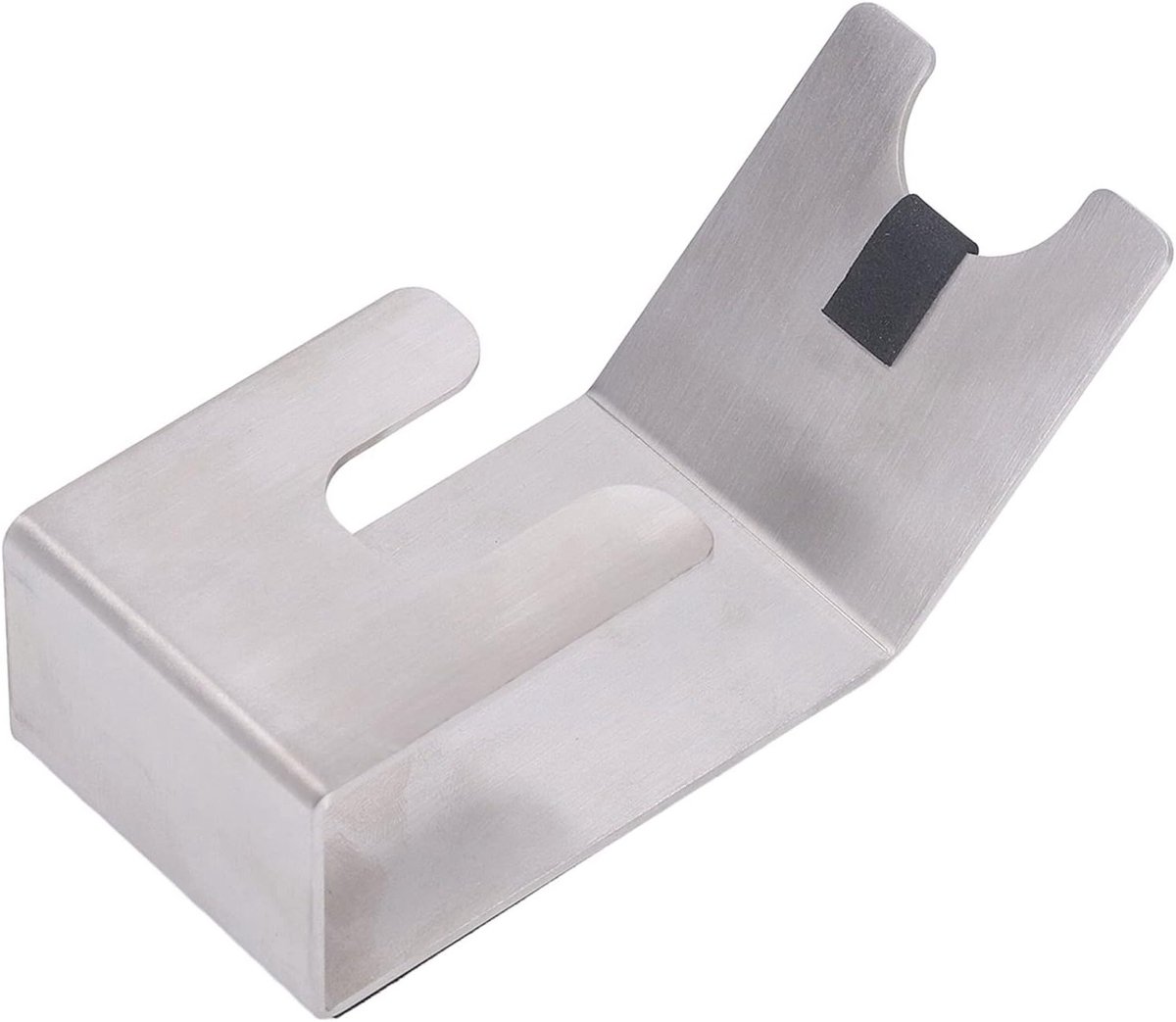 Rvs Koffiefilter Houder met Antislip Ondersteuning voor Enkel en Dubbel Koffiefilter - Duurzaam en Praktisch Accessoire voor Koffieliefhebbers