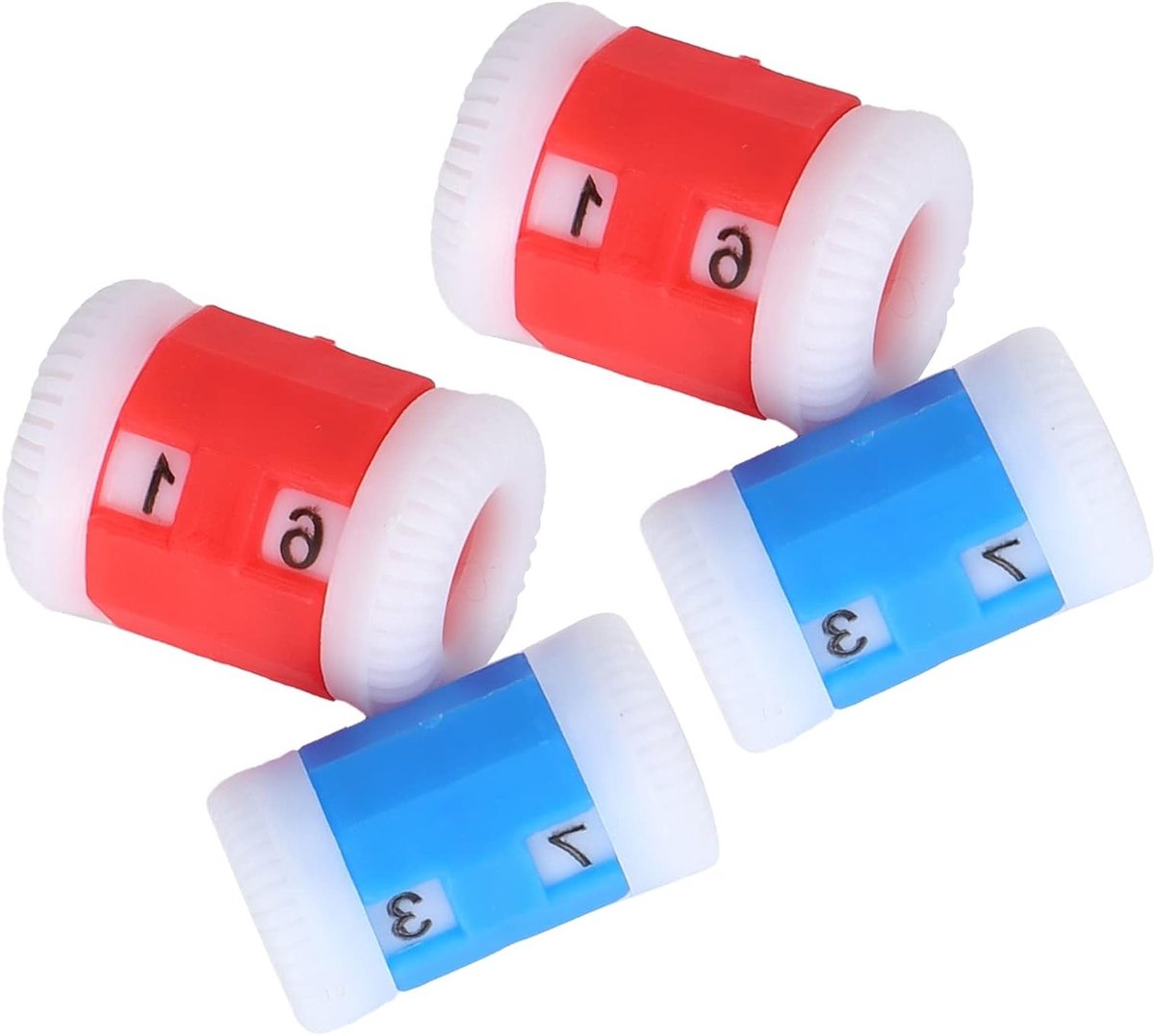 Set van Herbruikbare Plastic Breinaalden en Stekenmarkeerders, Ideaal voor Breien en Haken, Handige Accessoires voor DIY Naaiwerk