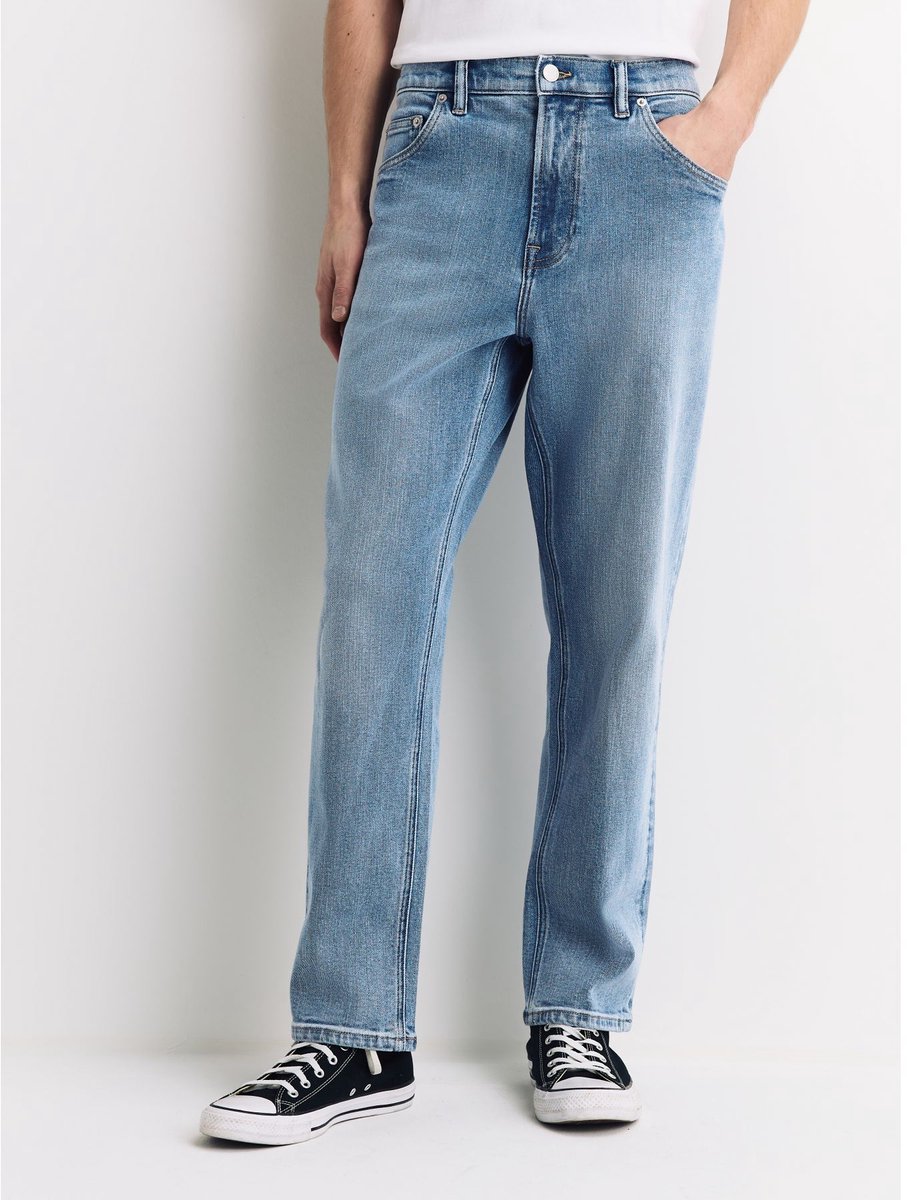 Next - Heren - Jeans met rechte pasvorm - Blauw