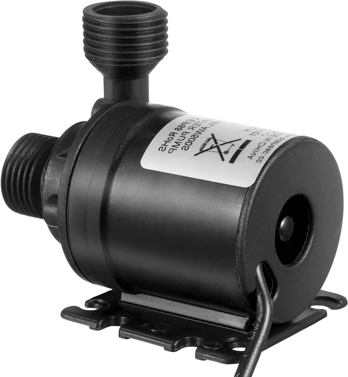 Draadloze onderwaterpomp 800L/H met 5M hoogte voor vijvers, fonteinen en aquariums - mini waterpomp voor hydroponics en watercirculatie systemen