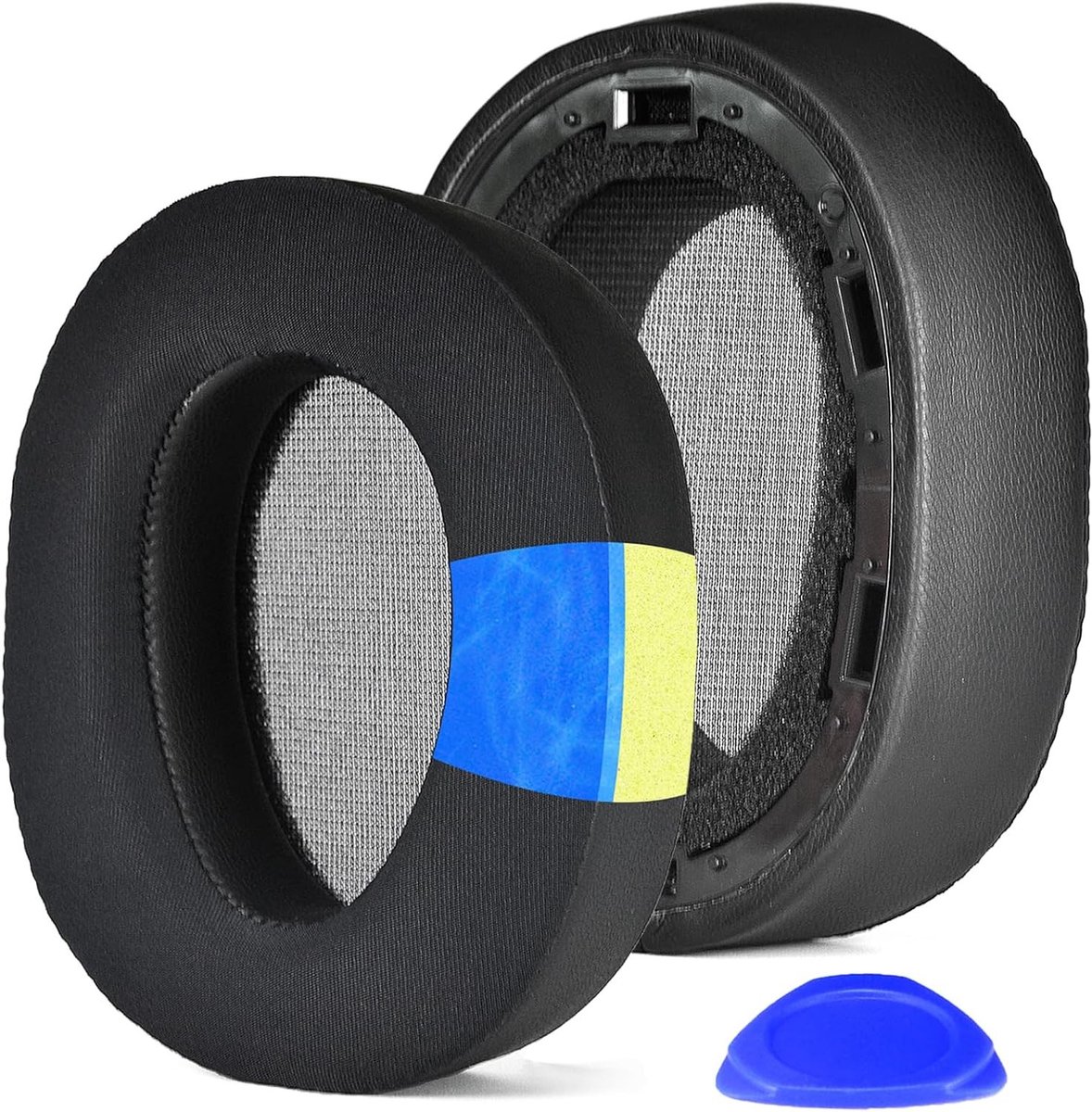Comfortabele vervangende oorkussens van gel voor Sony WH-H900N en MDR 100ABN hoofdtelefoons, geluidsisolatie en ademend ontwerp