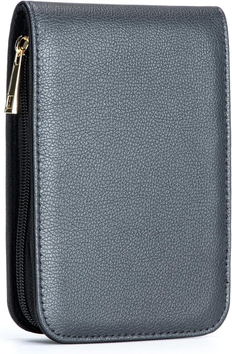 SnelShoppen - Compact Klein Etui met 12 Sleuven voor Vulpennen en Rollerbalpennen, Organizer Tas, Perfect voor Thuis, Kantoor en Op Reis