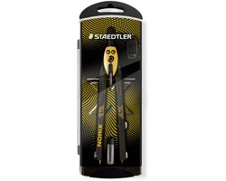 STAEDTLER NORIX 555 snelverstelpasser - geel - met reservebox