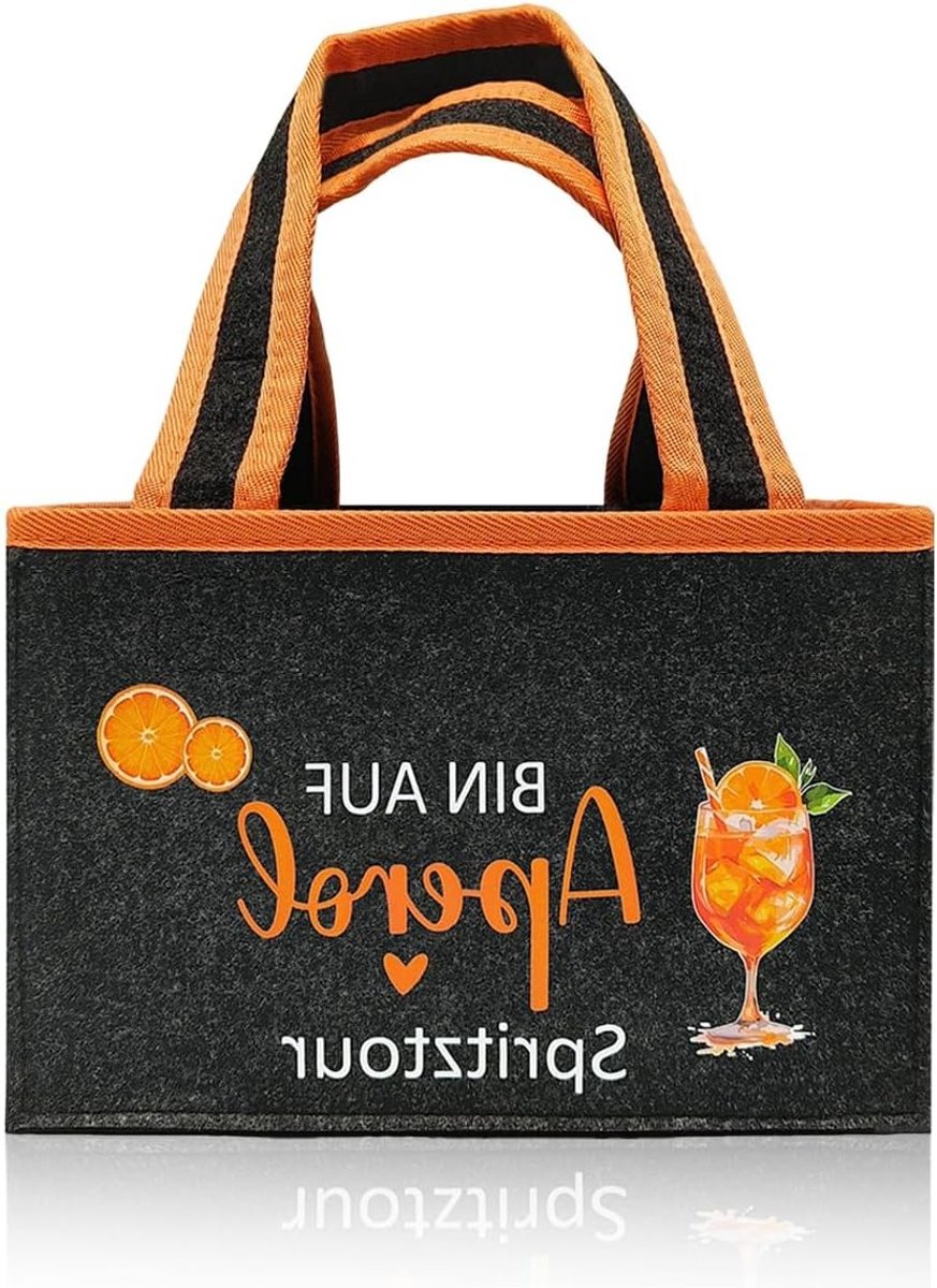 Cadeautas voor mannen en vrouwen, perfect voor Aperol en andere dranken, ideaal voor feesten en uitjes
