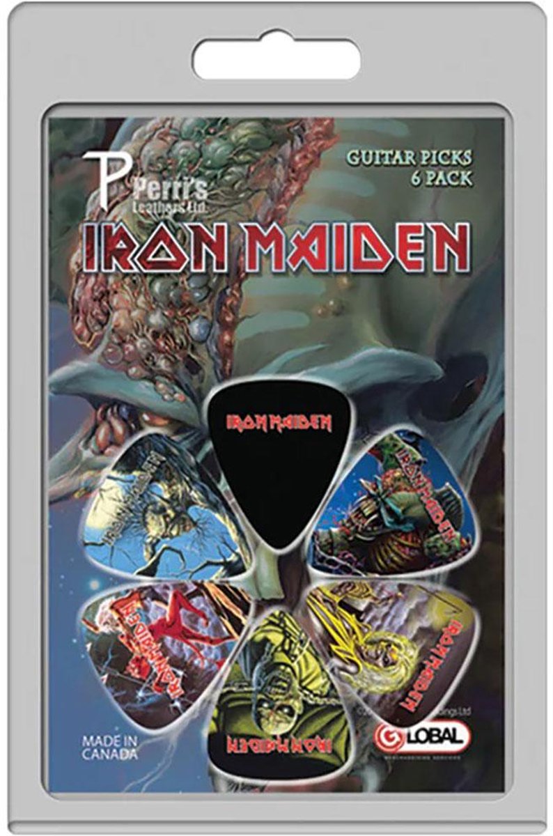 Perri's - Iron Maiden - plectrum - Medium 0.71 mm - 6-pack