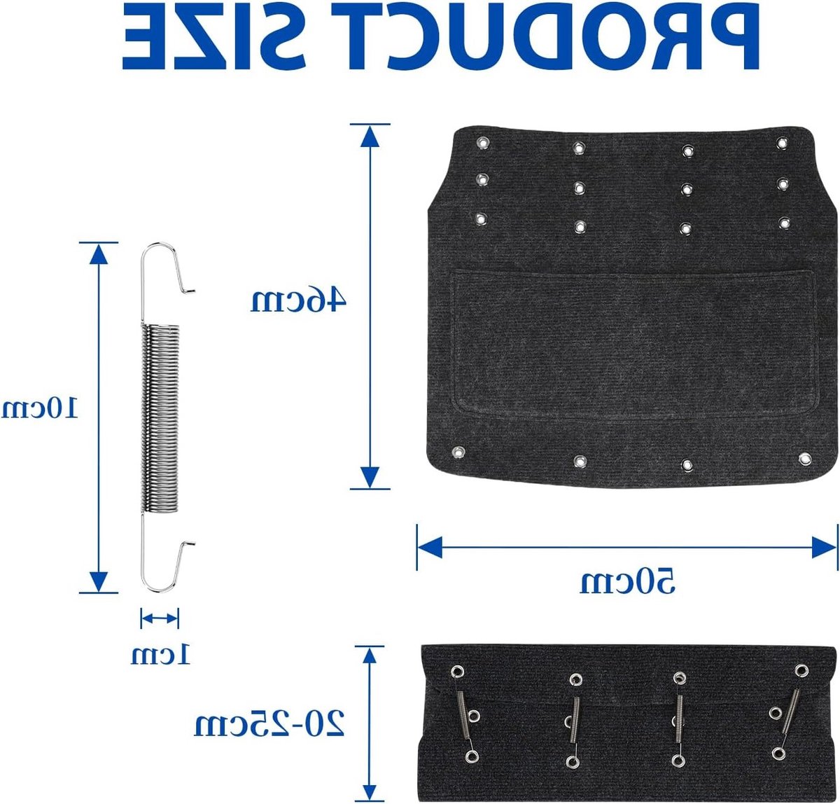 Antislip Trapmat voor Caravan en Camper - Ideale Campingmat voor Veiligheid en Comfort (Zwart)