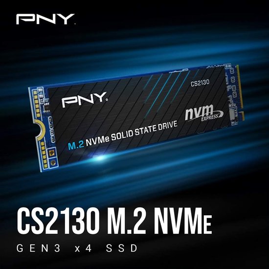 Interne SSD 1TB - Solid State Drive - Snellere Computer Opstarten - NVMe Interface - M.2 - Zwart van Merkloos — afbeelding 3