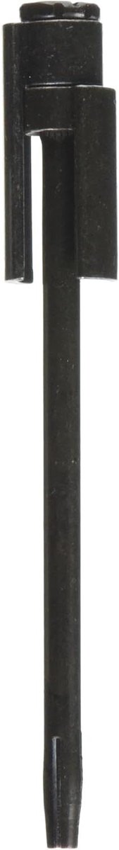 Deurstopper - Deurbeveiliger - Schade voorkomen - Bumperloos ontwerp - Past op 3.5 & 4 inch scharnieren - Zwart