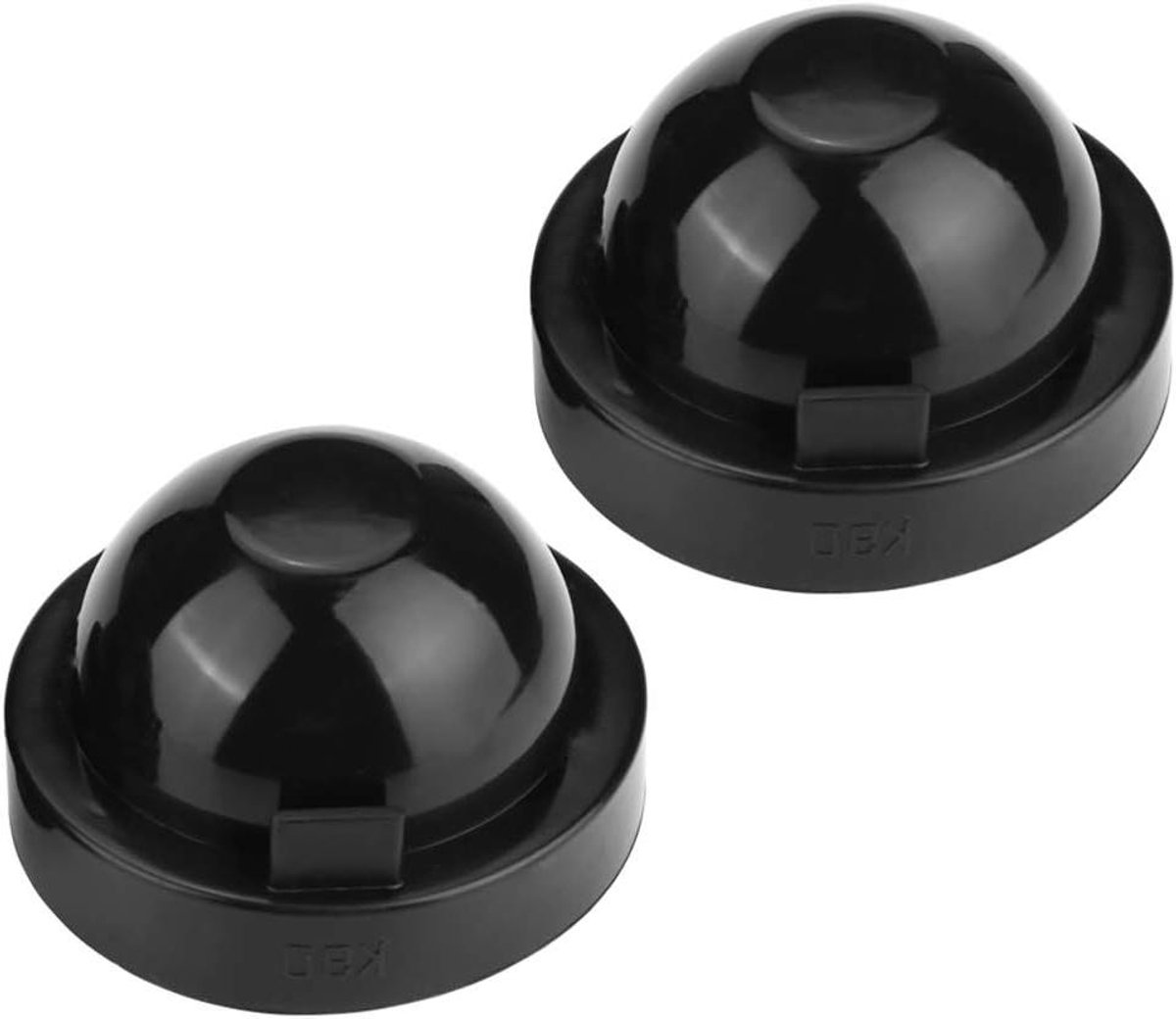 Koplamp Stofkap - Afdekkap Koplamp - Bescherming Koplampen - Rubberen Afdichting - 90 mm - Zwart