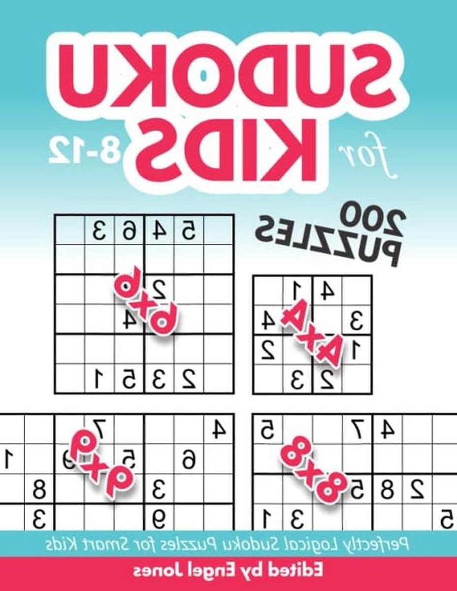 Sudoku Puzzelboek - Logische Puzzels Kids - Hersenen Trainen - Verschillende Rastergroottes - A5 Formaat - Niet Van Toepassing