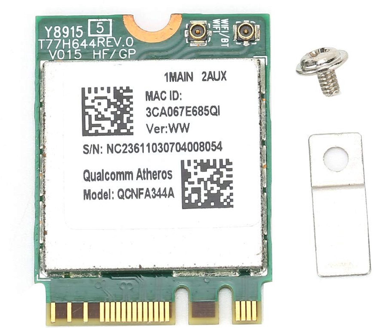 Golden crown - Mini Netwerkkaart - Draadloze WiFi 1200 Mbps - Snelle internetverbinding - Dual-Band Module - Geschikt voor grote bestandsoverdrachten