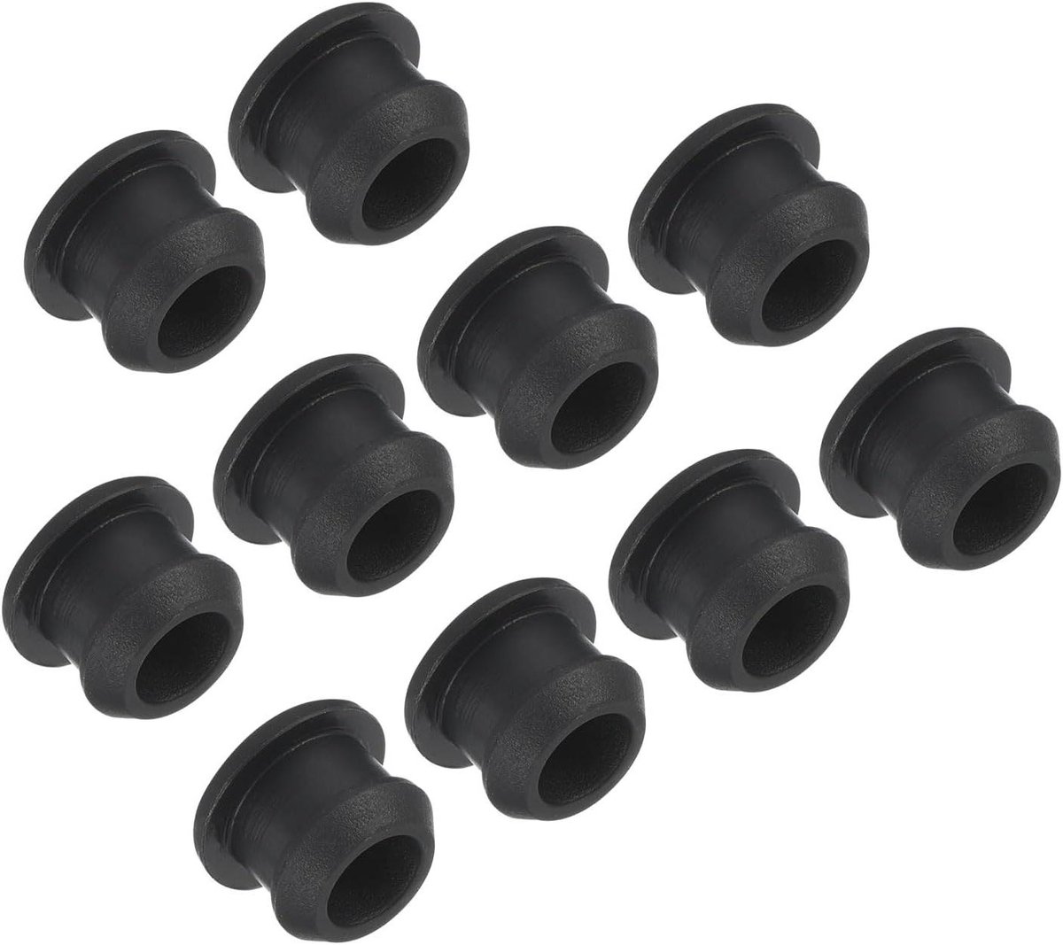 Rubberen Afdichtstoppen - Gatpluggen Siliconen - Waterdicht Afsluiten - Hoge Elasticiteit - 105 mm - Zwart