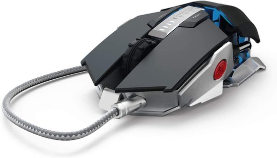 Gaming Muis - Urage Morph - Nauwkeurig Spelen - Verwisselbare Top Cover - 2400 dpi - Meerkleurig — afbeelding 2