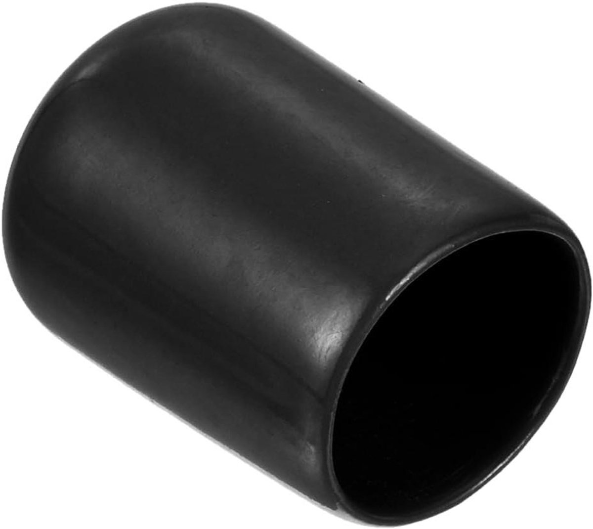 Rubberen Eindkappen - Beschermdoppen - Meubels Beschermen - Zacht Elastisch Materiaal - 25 Stuks 14 mm - Zwart