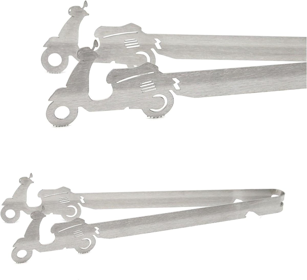 Grilltang RVS - Barbecue tang - BBQ Gereedschap - Vaatwasmachinebestendig - 31 cm - Zilver