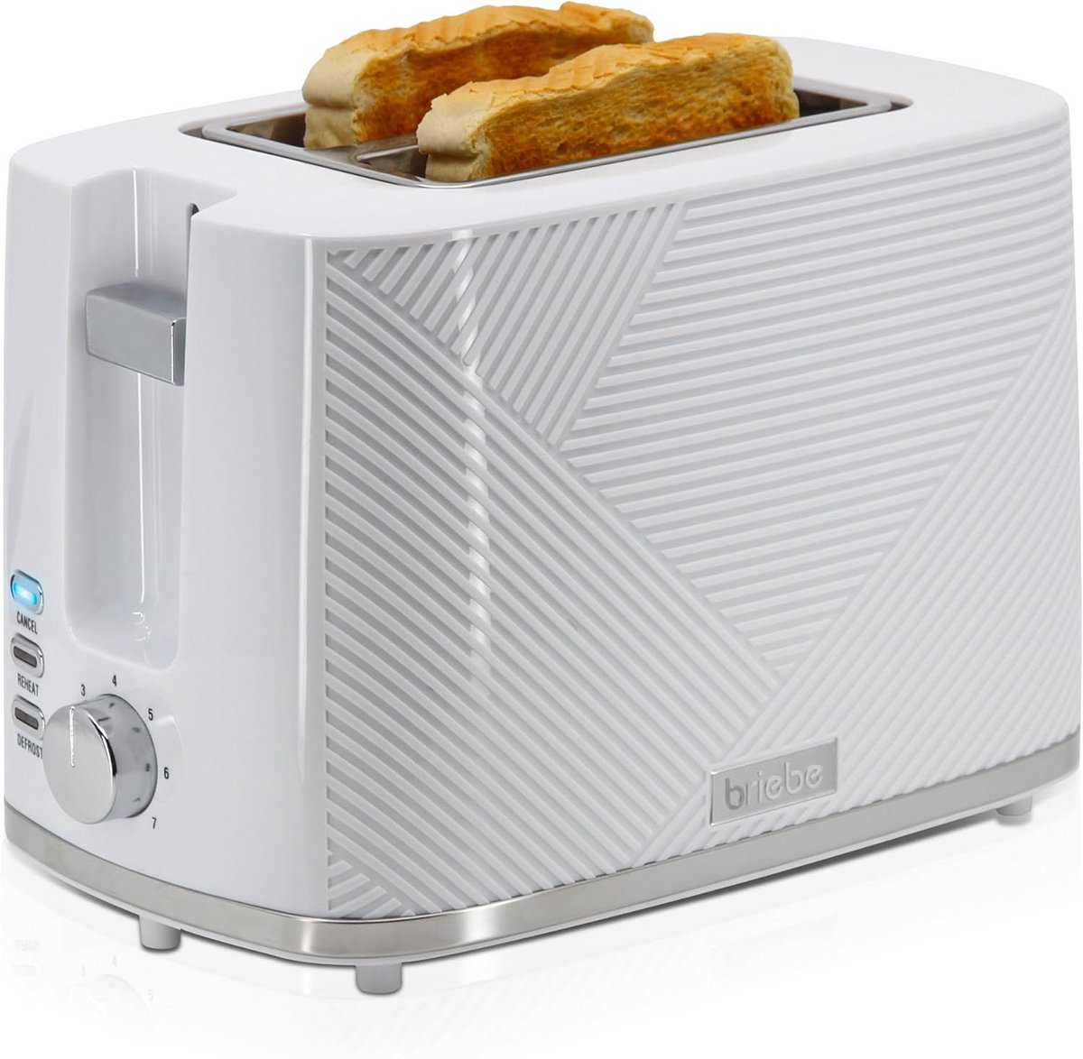Broodrooster – Broodtoaster – 2 Sleuven Toaster - brood functie