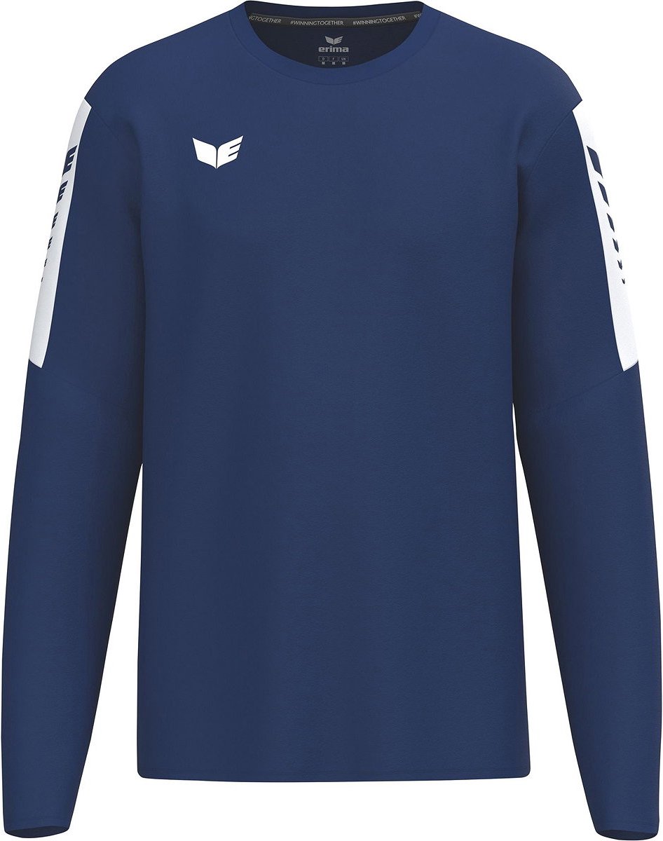 Erima Intro Sweatshirt Kinderen - New Navy | Maat: 140