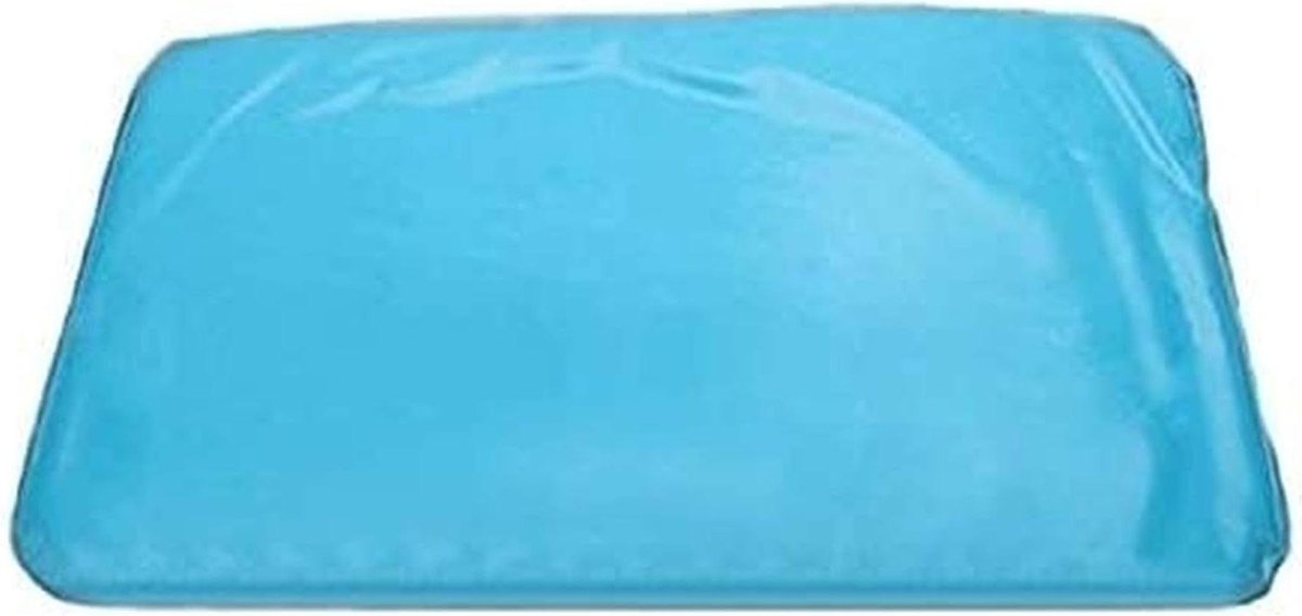 Koelkussen - Koude Therapie Pad - Zomerse Koelte - Circuleert Continu Water - 53x30cm - Blauw